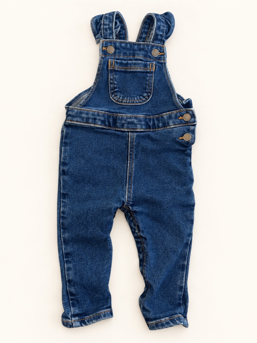 Joe Fresh Dark Blue Denim Overalls for Kids